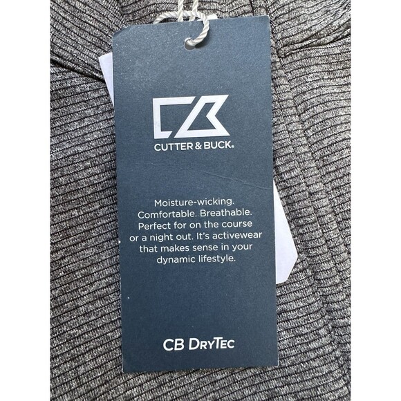 Michigan State MSU Spartans Pullover 1/4 Zip Gray Black Mens Medium Cutter Buck - Picture 14 of 15